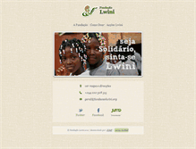 Tablet Screenshot of fundacaolwini.org